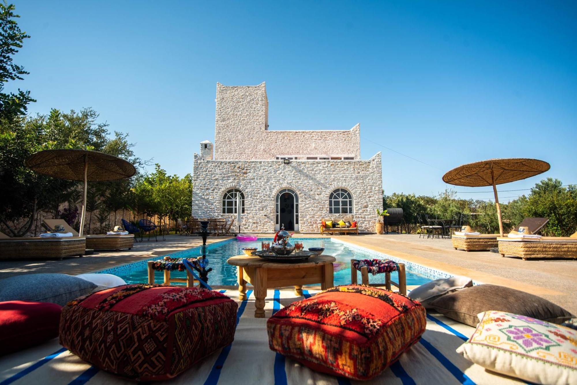 Villa Les Jardins Fleuris 4 Bedrooms Essaouira Bagian luar foto