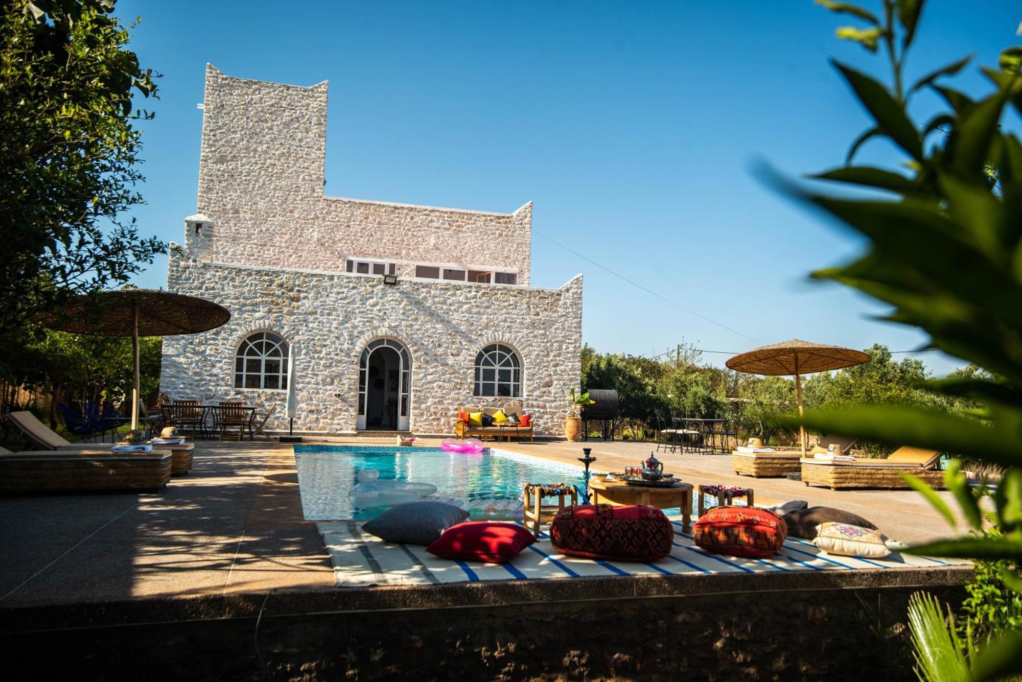 Villa Les Jardins Fleuris 4 Bedrooms Essaouira Bagian luar foto